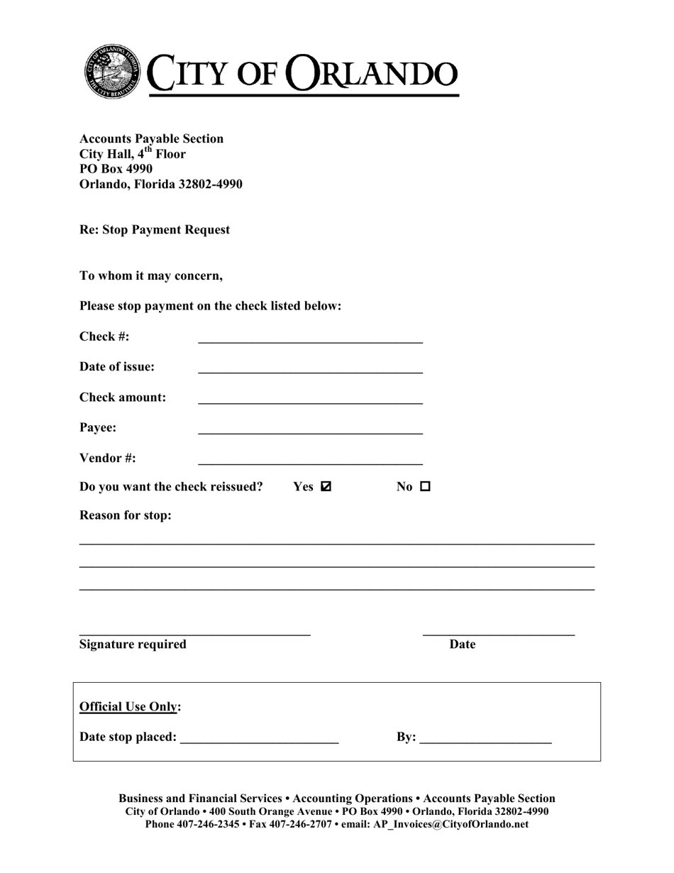 City of Orlando, Florida Vehicle for Hire Section Fill Out, Sign Online and Download PDF