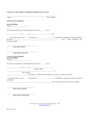 Affidavit to File for Tax Deed Surplus Funds (Prior to 10/1/2018) - Broward County, Florida, Page 3