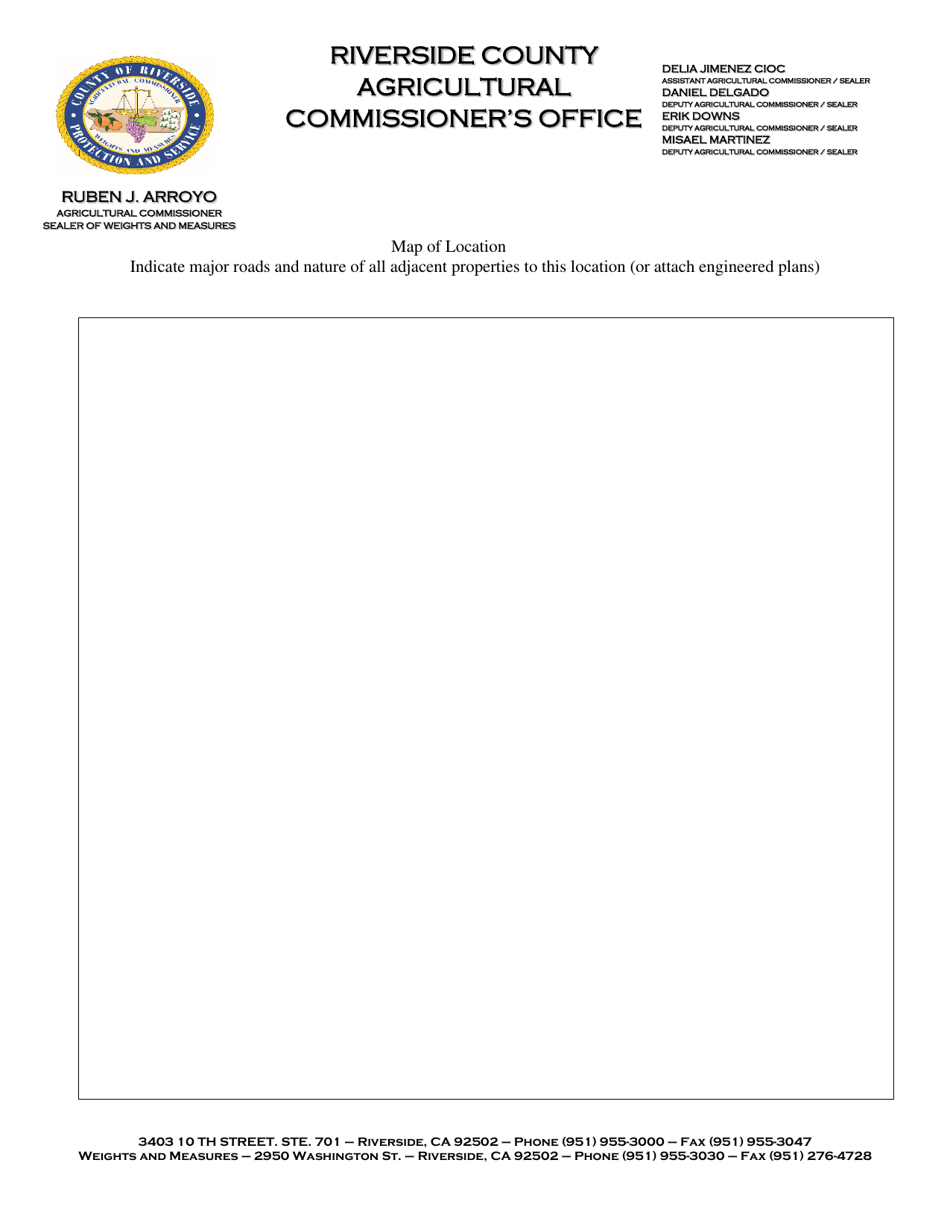 Land Application of Manure Exemption Application / Registration - County of Riverside, California, Page 5