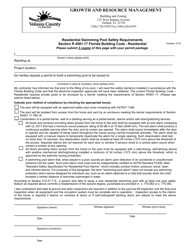 Residential Swimming Pool Safety Requirements - County of Volusia, Florida, Page 2