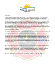 Outdoor Entertainment Event Permit Application - County of Volusia, Florida, Page 12