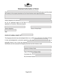 Outdoor Entertainment Event Permit Application - County of Volusia, Florida, Page 6