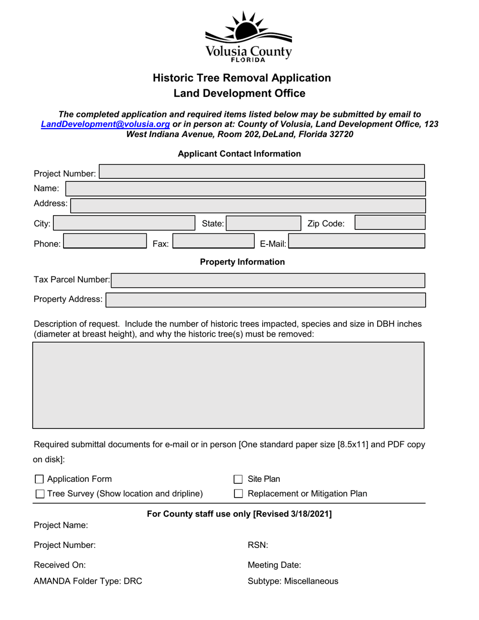 county-of-volusia-florida-historic-tree-removal-application-fill-out