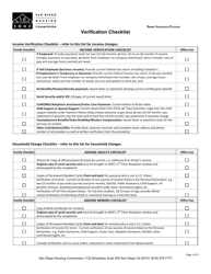 Interim Application - Income and Household Changes - City of San Diego, California, Page 3