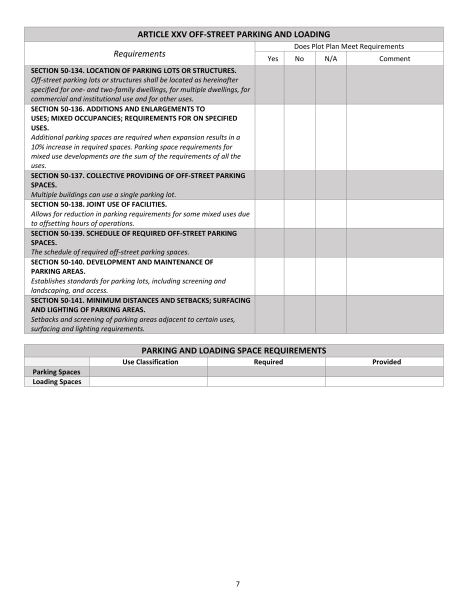Certificate of Zoning Compliance Application - City of Flint, Michigan, Page 8