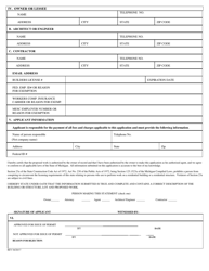 Application for Building Permit - City of Flint, Michigan, Page 2