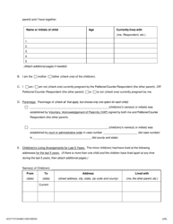 Counter-Petition for Allocation of Parental Responsibilities of Minor Child(Ren) - Jackson County, Illinois, Page 2