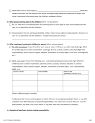 Father&#039;s Petition to Establish Parentage and Allocate Parental Responsibilities of Minor Child(Ren) - Jackson County, Illinois, Page 6