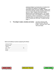 Notice to Withhold Income for Child Support - Jackson County, Illinois, Page 9