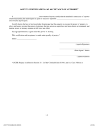 Illinois Statutory Short Form Power of Attorney for Health Care - Jackson County, Illinois, Page 16