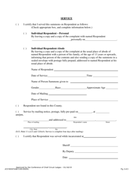 Summons - Firearms Restraining Order - Jackson County, Illinois, Page 2