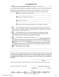 Civil No Contact Order (Sexual Conduct and/or Penetration) - Jackson County, Illinois, Page 4