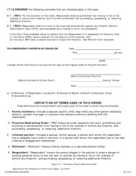 Emergency Firearms Restraining Order - Jackson County, Illinois, Page 3
