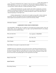 Plea of Guilty and Agreement for Court Supervision - Jackson County, Illinois, Page 2