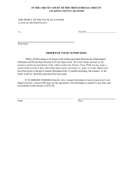 Plea of Guilty and Agreement for Court Supervision - Jackson County, Illinois, Page 3