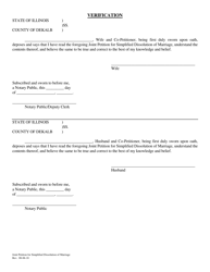 Joint Petition for Simplified Dissolution of Marriage - DeKalb County, Illinois, Page 3