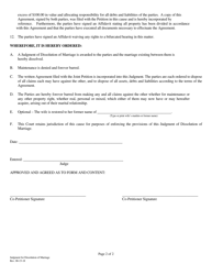 Judgment for Dissolution of Marriage - DeKalb County, Illinois, Page 2