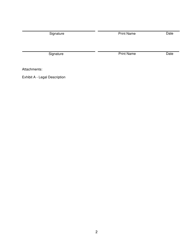 Accessory Dwelling Unit (Adu) Recording Form - Stanislaus County, California, Page 3