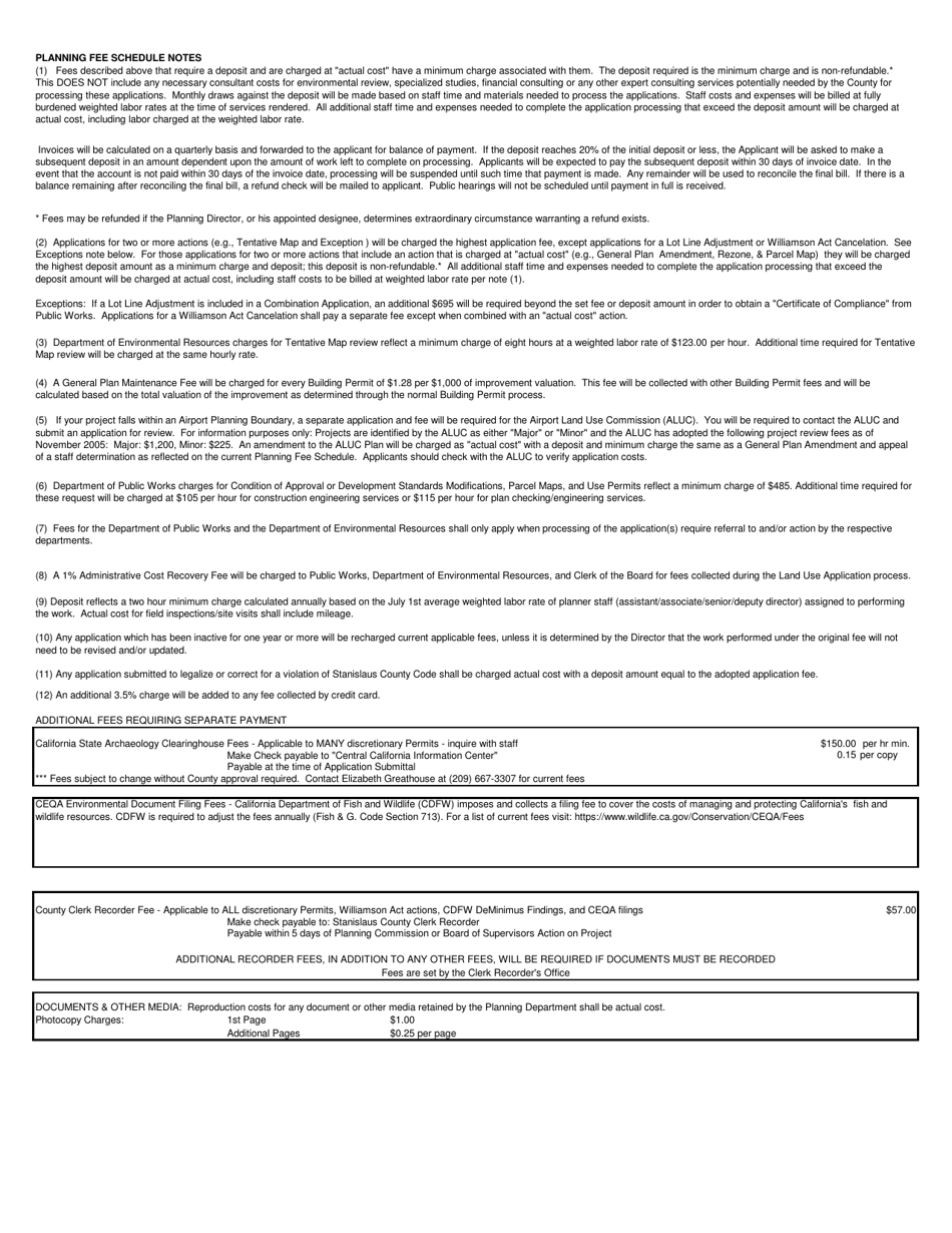 Application Questionnaire - Stanislaus County, California, Page 21
