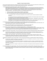 Onsite Hazardous Waste Treatment Notification - Facility Page - Stanislaus County, California, Page 3