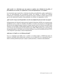 Declaracion De Demanda Del Ciudadano - Stanislaus County, California (Spanish), Page 5