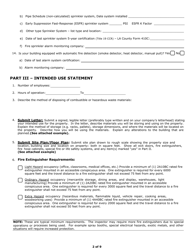 Form 30-C Notice to Prospective Businesses Statement of Intended Use - County of Los Angeles, California, Page 2