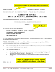 Application for Special Event Permit - County of San Diego, California, Page 9
