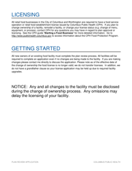 Food Business Change of Owner Application - City of Columbus, Ohio, Page 3