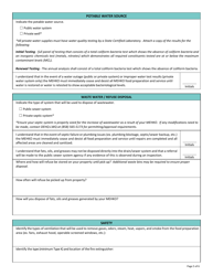 Microenterprise Home Kitchen Operation (Mehko) Standard Operating Procedures (Sop) - County of San Diego, California, Page 5