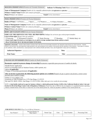 Class B Cottage Food Operation Application - County of San Diego, California, Page 7