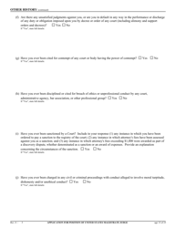 Application for Position of United States Magistrate Judge - California, Page 16