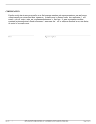 Application for Position of United States Magistrate Judge - California, Page 21