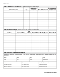 Form 5737 Application for Mcl 211.7u Poverty Exemption - Michigan, Page 3