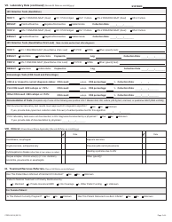 Form CDPH8641A Adult HIV/AIDS Case Report Form - California, Page 3