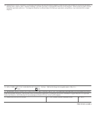 TTB Form 5110.74 Application for an Alcohol Fuel Producer Permit, Page 3