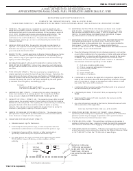 Document preview: TTB Form 5110.74 Application for an Alcohol Fuel Producer Permit