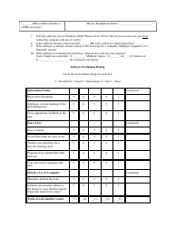 Software Evaluation Form - Smyrna School District, Page 2