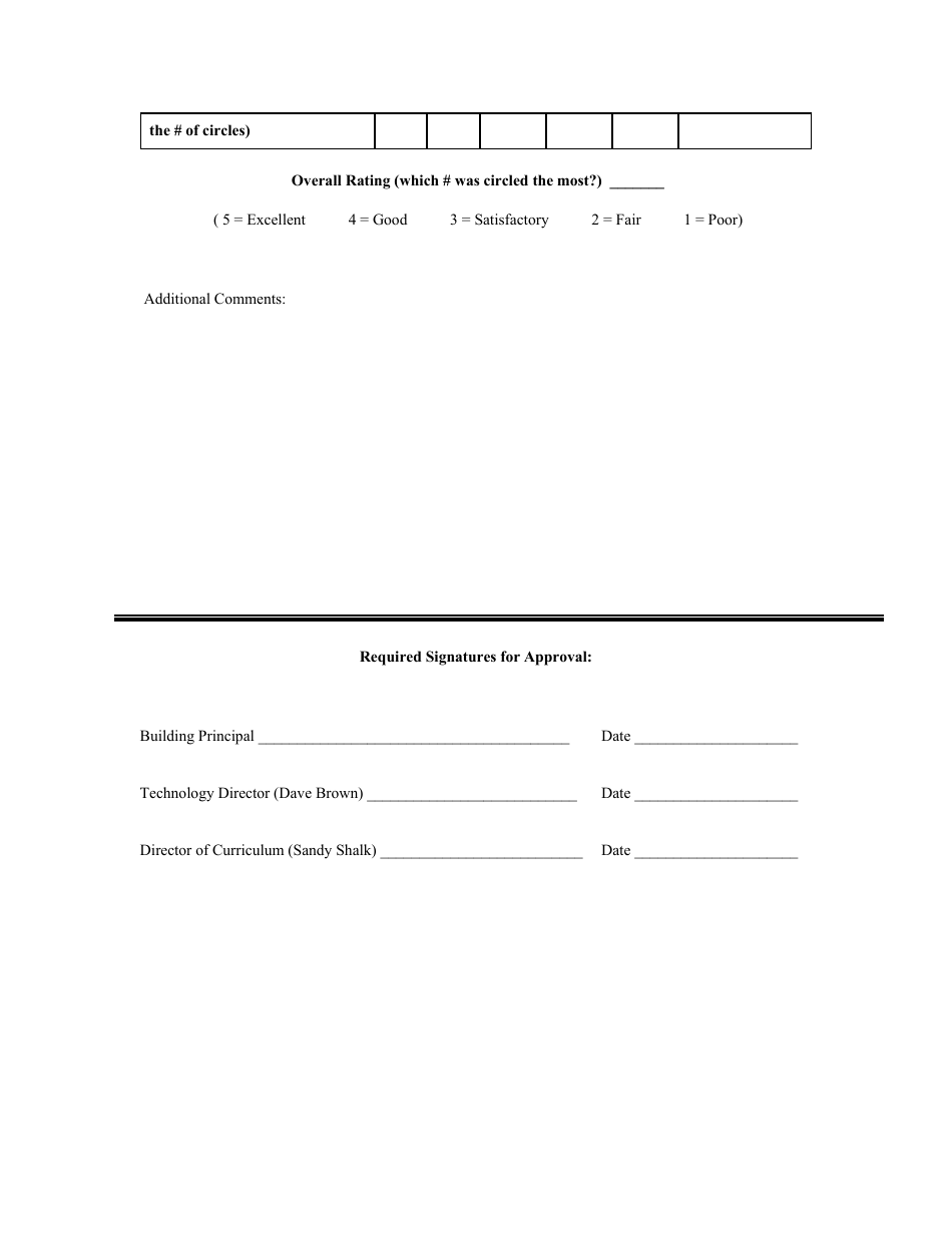 Software Evaluation Form - Smyrna School District, Page 3