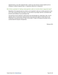 &quot;Income-Driven Repayment Plans: Questions and Answers&quot;, Page 26