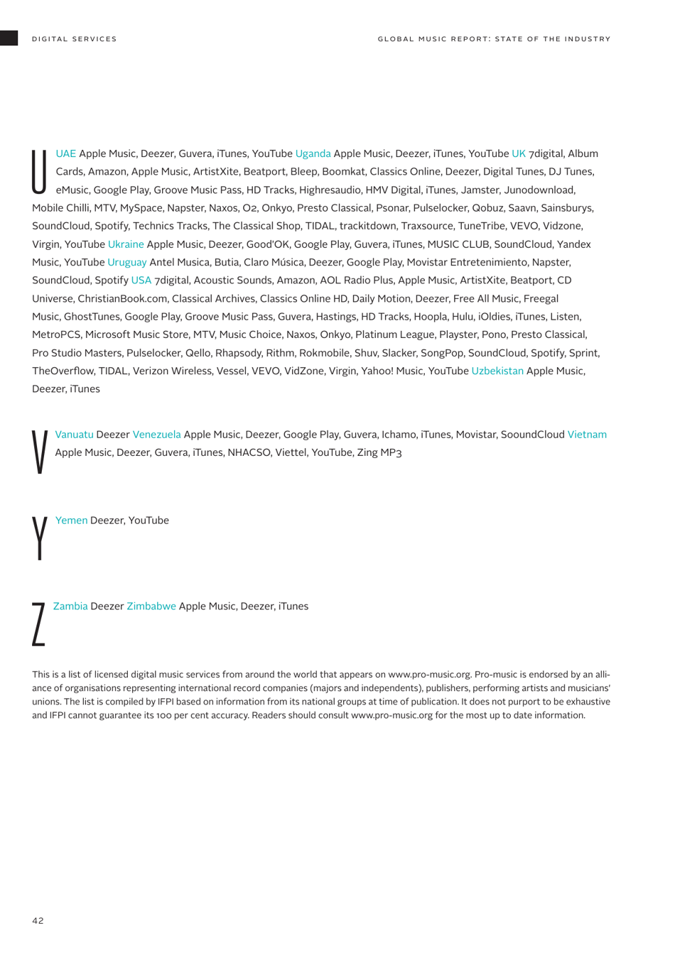 Global Music Report 2016, Page 42