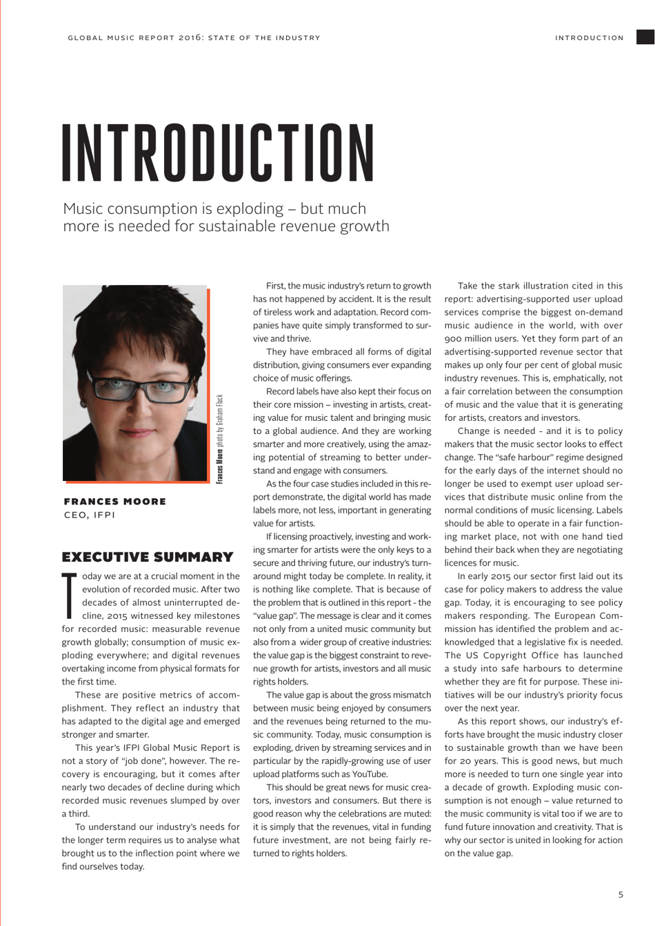 Global Music Report 2016, Page 5