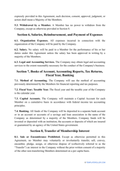 &quot;Multi-Member LLC Operating Agreement Template&quot; - Georgia (United States), Page 4