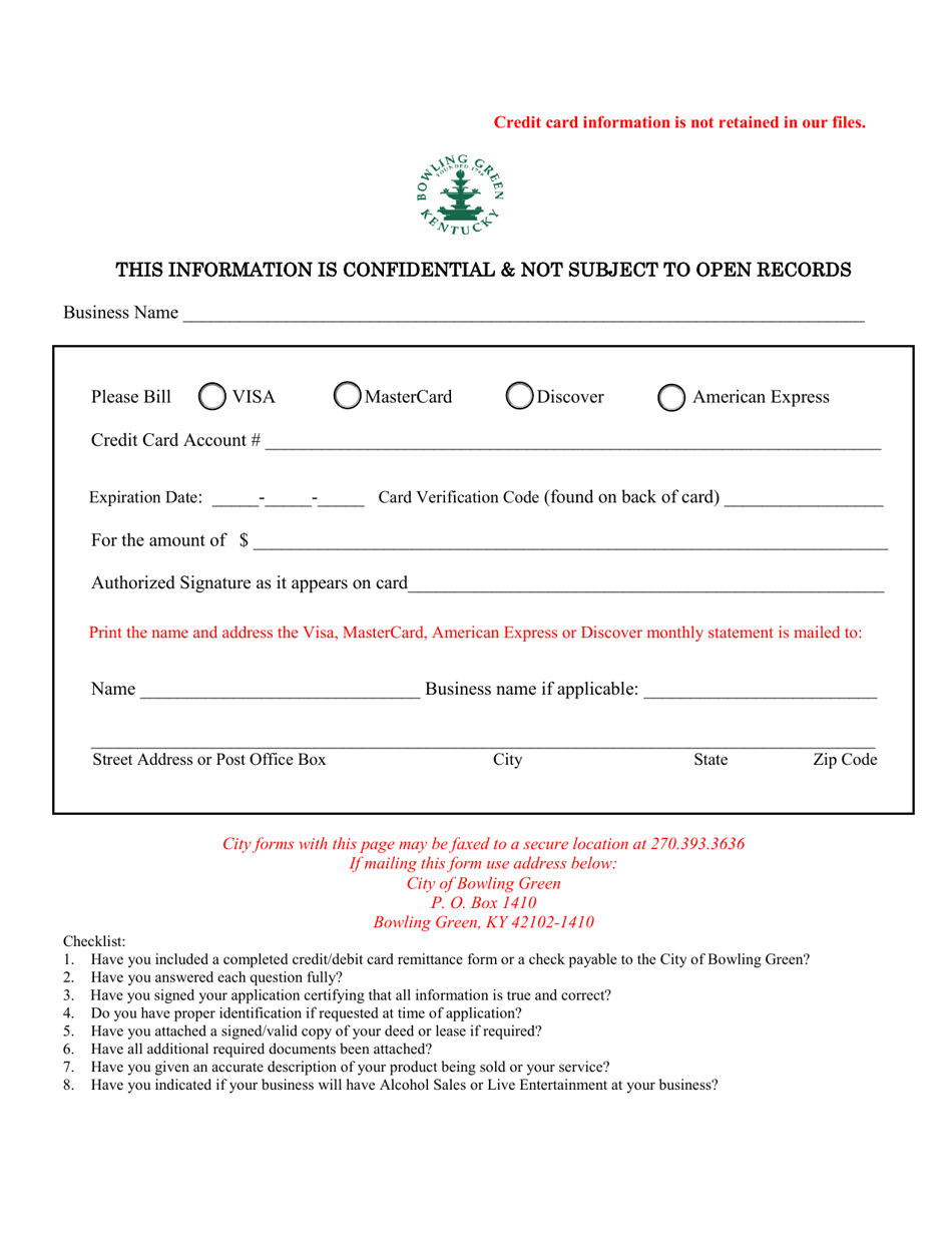 Request for Automatic Extension of Time to File Municipal Net Profit License Fee Return - City of Bowling Green, Kentucky, Page 2