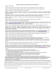 FAA Form 7460-1 Notice of Proposed Construction or Alteration, Page 2