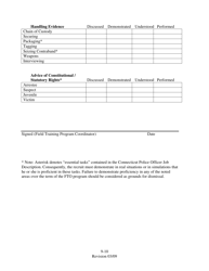 Form FTEP-4A Certification of Field Training Requirement Completion - Connecticut, Page 11