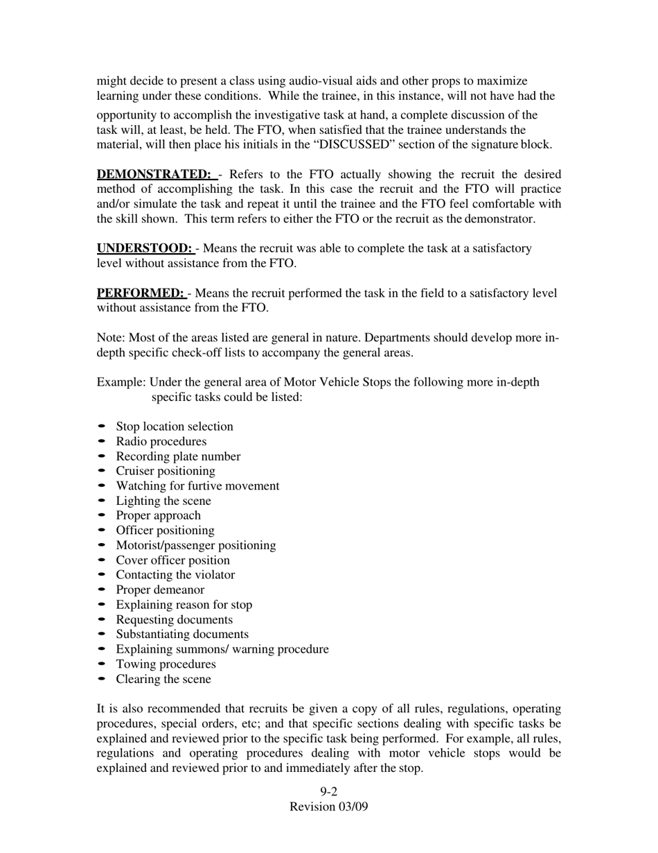 Form FTEP-4A Certification of Field Training Requirement Completion - Connecticut, Page 3