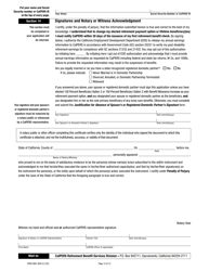 Form PERS-BSD-369-D Disability Retirement Election Application - California, Page 12