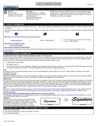 Form PPTC192 Child Travel Document Application for Stateless and Protected Persons in Canada (Under 16 Years of Age) - Canada, Page 5