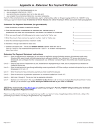 Instructions for Form IL-1120-ST Small Business Corporation Replacement Tax Return - Illinois, Page 22