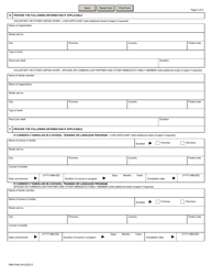Form IMM5349 Right of Permanent Residence Fee Loan Application - Canada, Page 4